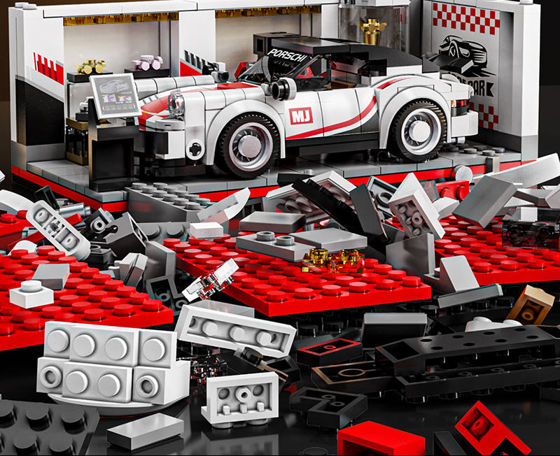 SpeedBlock Auto Blanco Garage