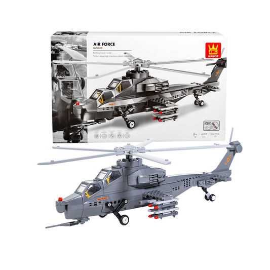 Helicóptero de Combate — Bloques WarBlock