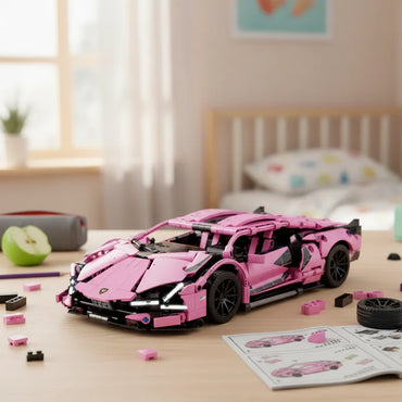 SpeedBlock Technology Pink - Bloques de construcción armables