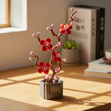 Flower Series Plum Bossom - Bloques de construcción armables