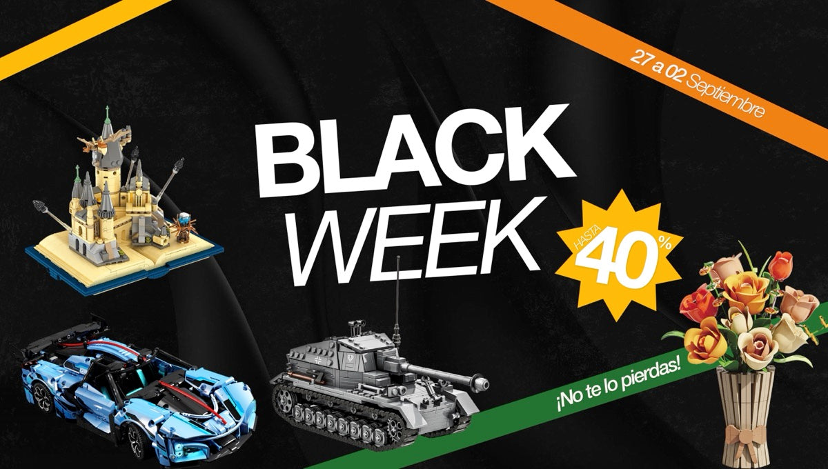 Black Week Blocks, hasta 40% de descuento del 27 de agosto al 2 de septiembre