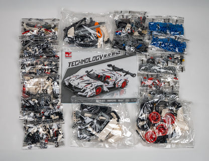 SpeedBlock Auto White Racer