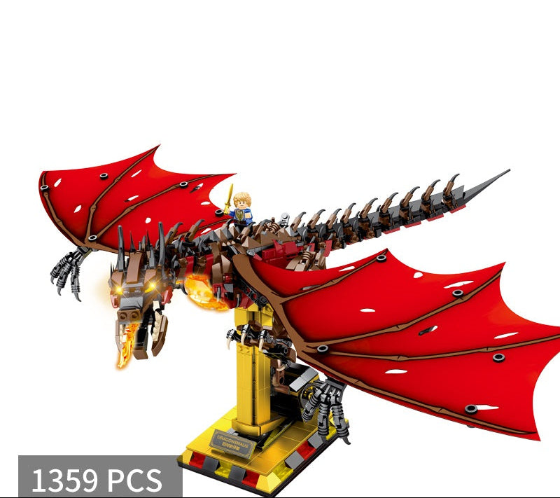 MythBlock Dragon Rojo