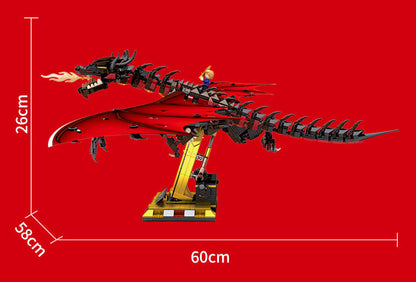 MythBlock Dragon Rojo