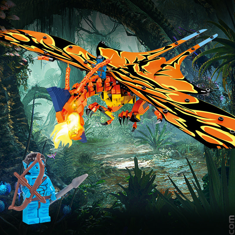 MythBlock Dragon Naranja