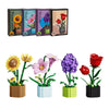 Girasol, Lirio, Lila y Rosa — Pack Flores BloomBlock