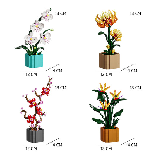 Set BloomBlock Pack Flores vista frontal