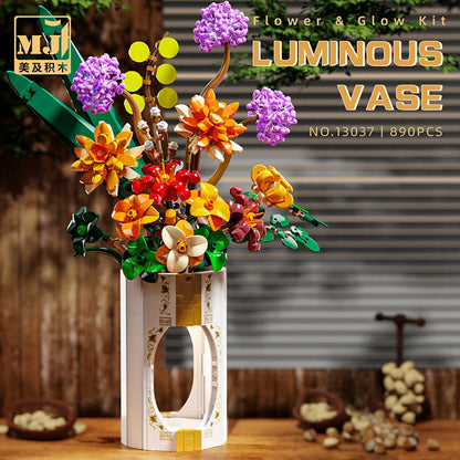 BloomBlock Macetero Luminoso
