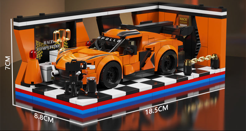 SpeedBlock Auto Naranja Garage