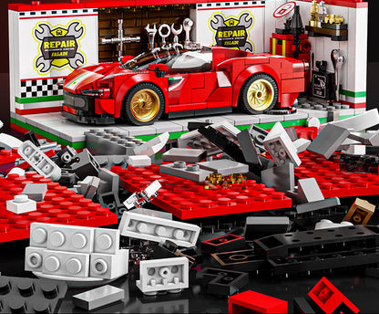 SpeedBlock Auto Rojo Garage