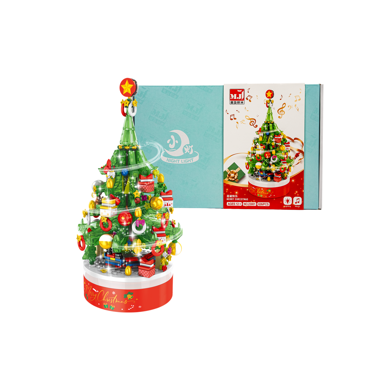 Árbol de Navidad — Bloques Armables