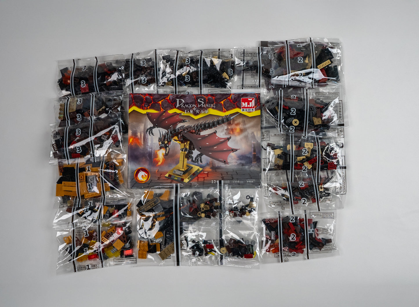 MythBlock Dragon Rojo