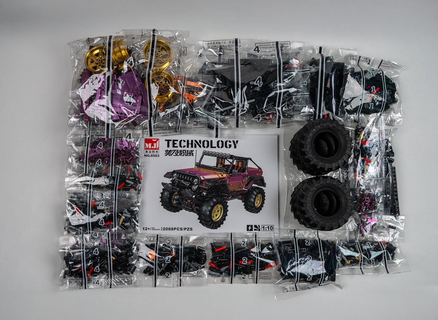 SpeedBlock 4x4 Orange Jeep