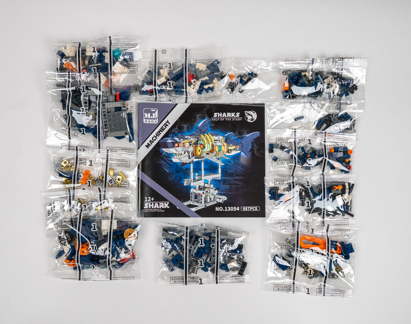 EcoBlock Shark - Bloques de Construcción Tiburón