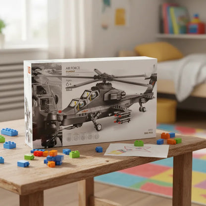 Fiery Thunderbolt Helicopter Gunships