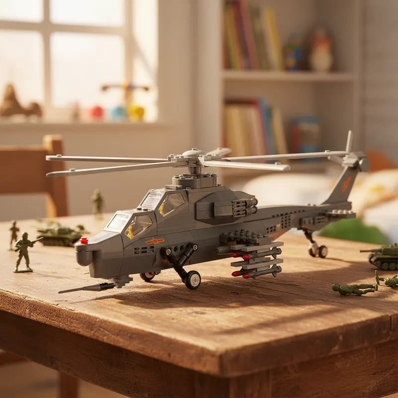 Fiery Thunderbolt Helicopter Gunships