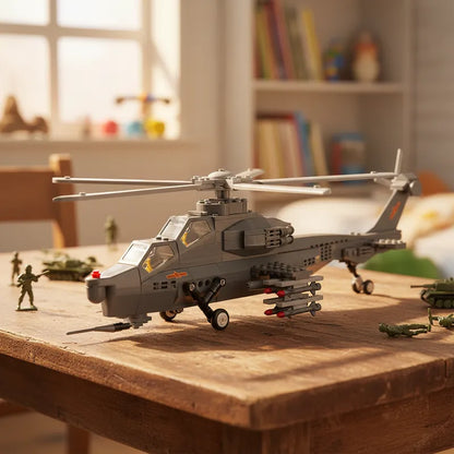 Fiery Thunderbolt Helicopter Gunships