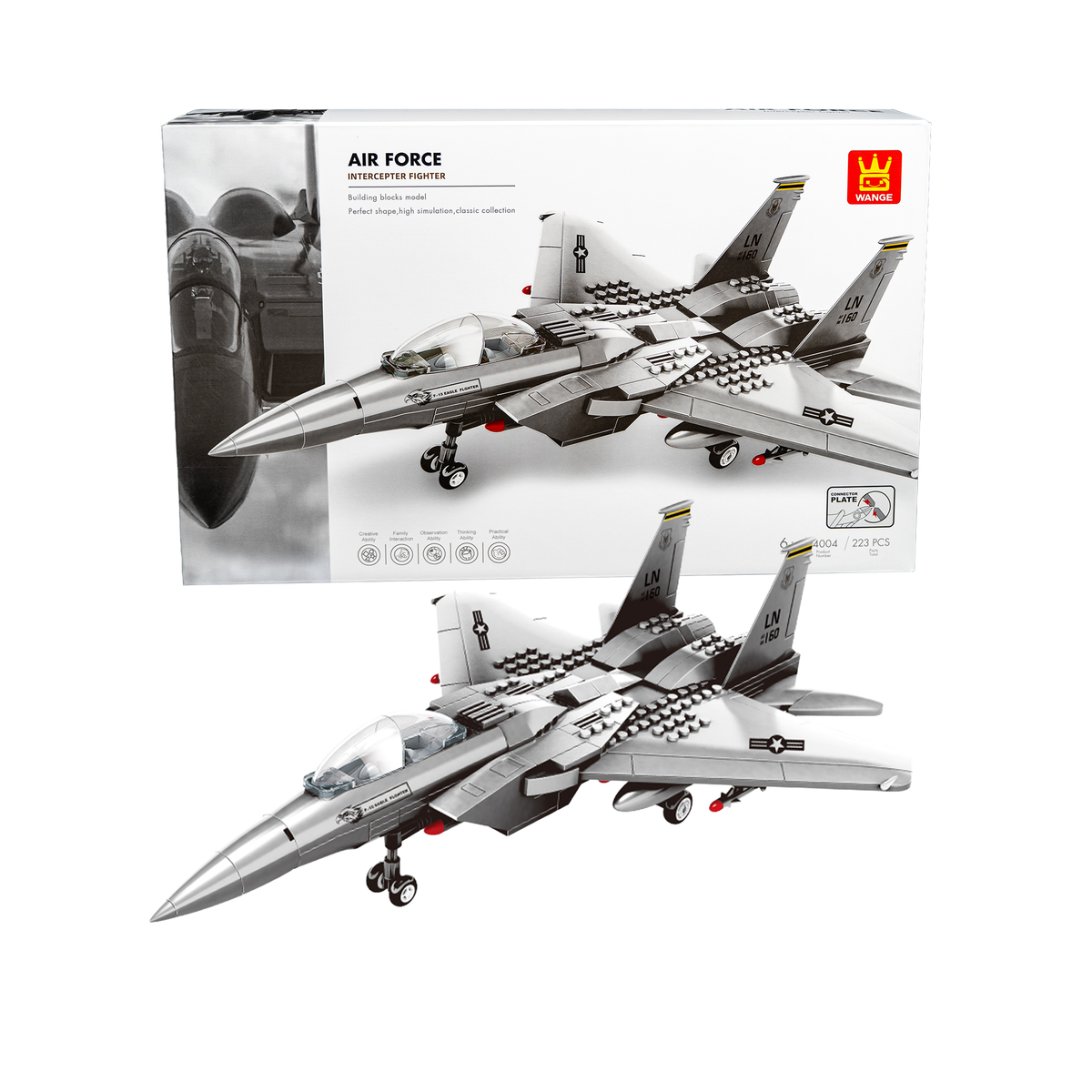 Caza F-15 Eagle — Bloques WarBlock