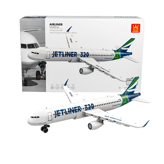 Avión de Pasajeros 320 — Bloques Armables