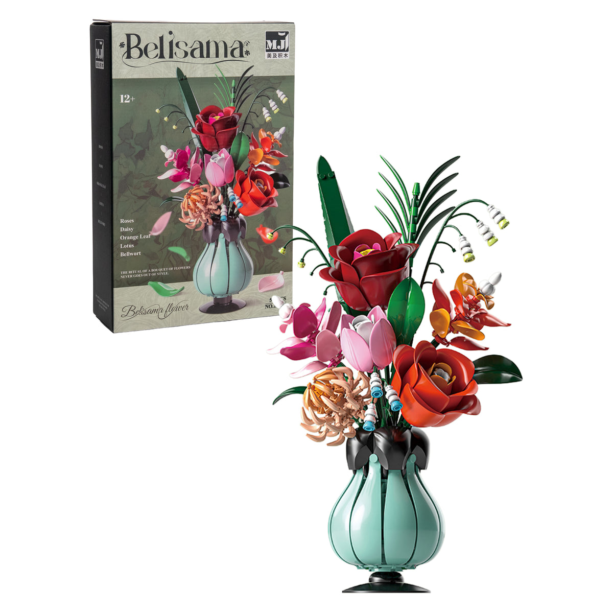 Flor Macetero Celeste II — Bloques BloomBlock