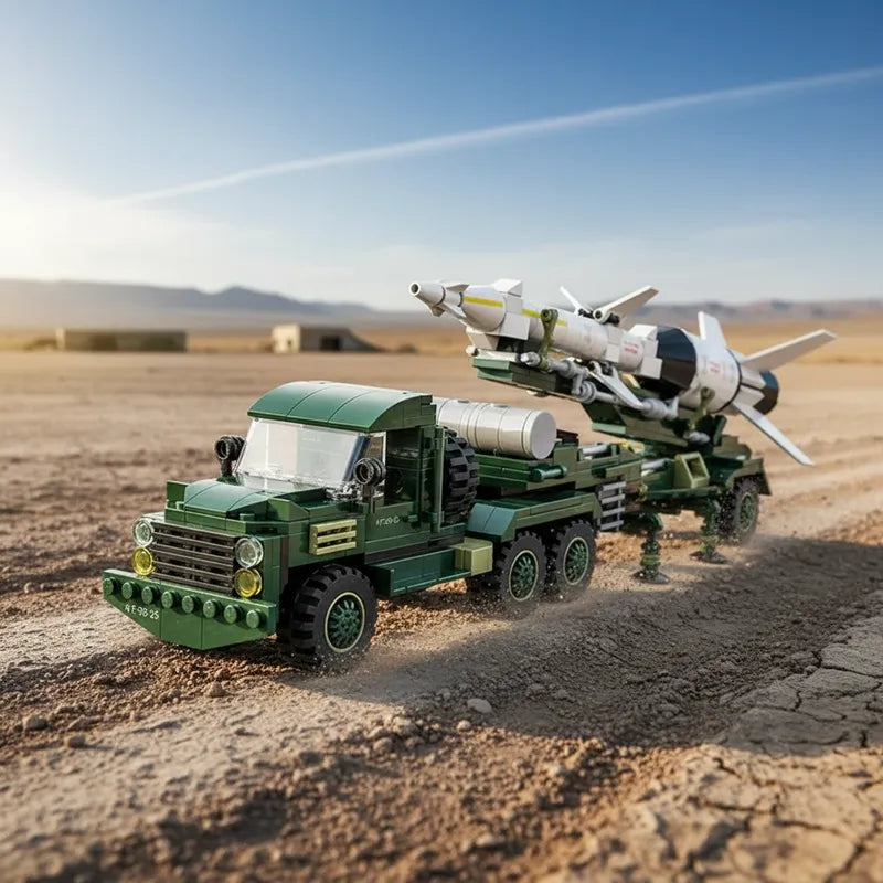 Anti-aircraft missile transport vehicle