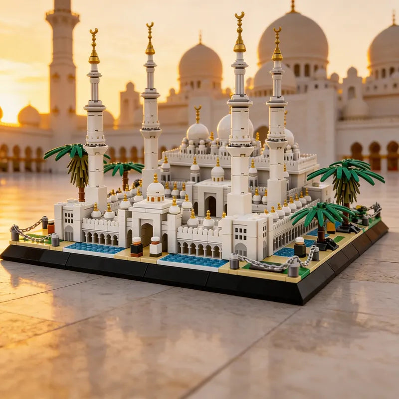 Sheikh Zayed Grand Mosque-Abu Dhabi, The United Arab Emirates