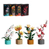 Orquídea, Crisantemo, Iris y Ciruelo — Pack Flores BloomBlock