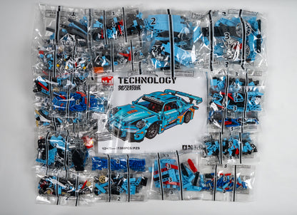 SpeedBlock Auto Blue Porsche