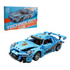 Auto Porsche Azul — Bloques SpeedBlock