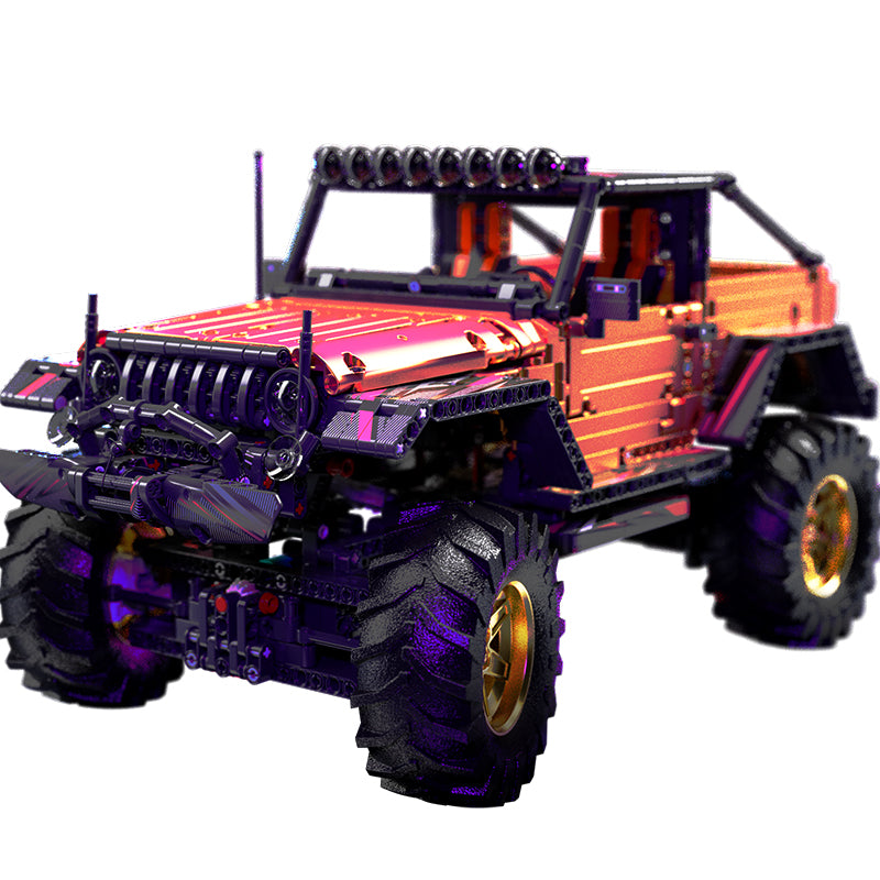 SpeedBlock 4x4 Orange Jeep