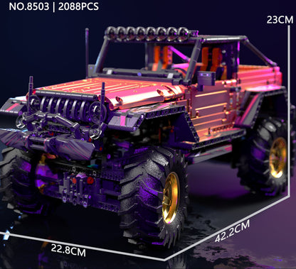 SpeedBlock 4x4 Orange Jeep