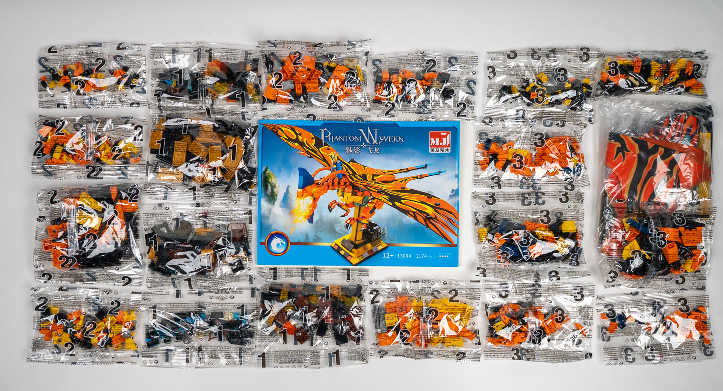 MythBlock Dragon Naranja