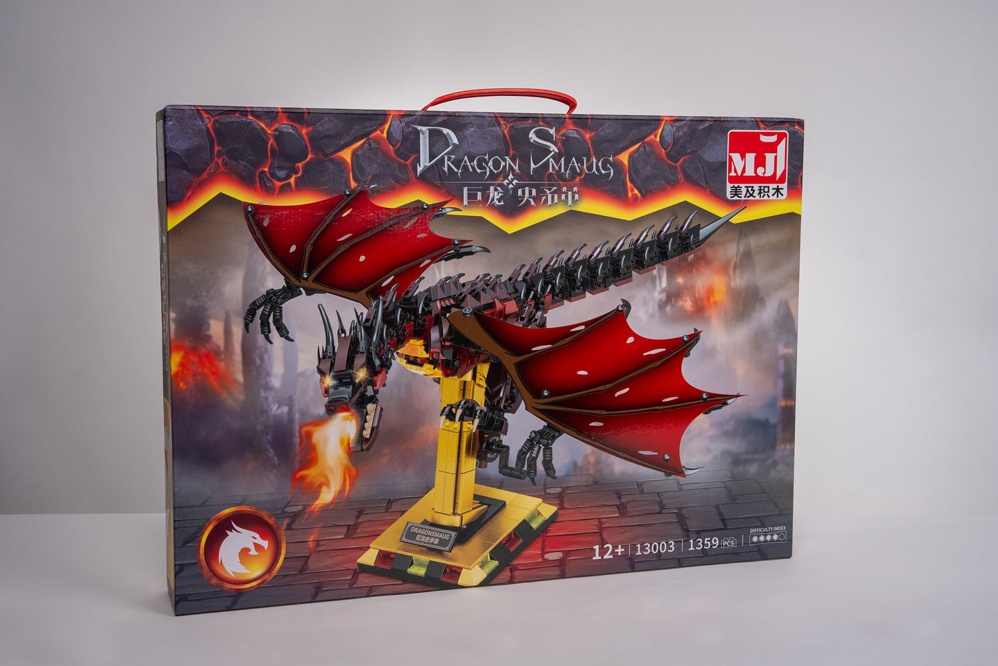 MythBlock Dragon Rojo