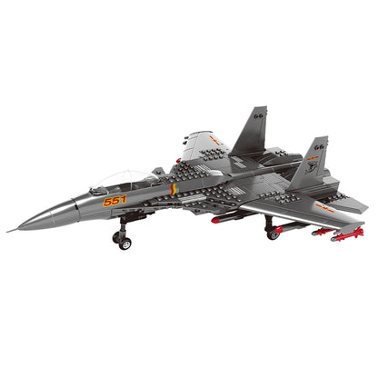 Caza Naval Flying Shark — Bloques WarBlock