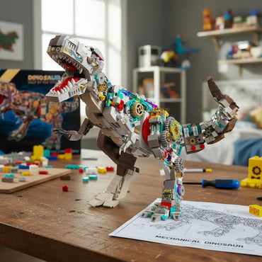 MythBlock T-Rex - Bloques de construcción armables