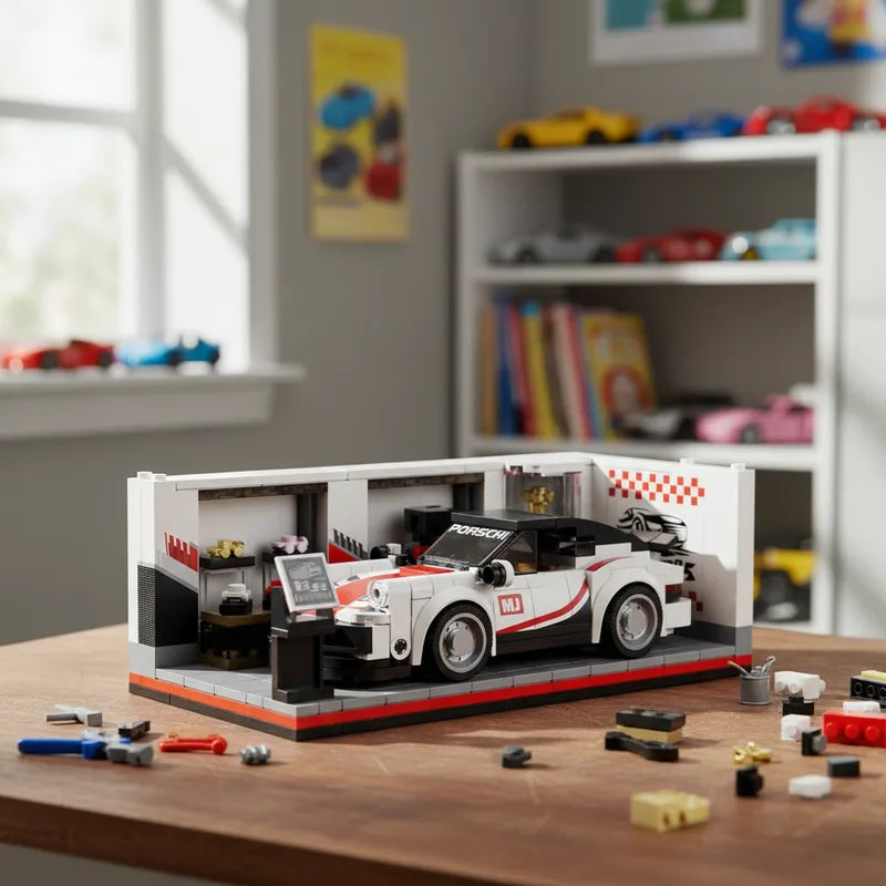 SpeedBlock Auto Blanco Garage