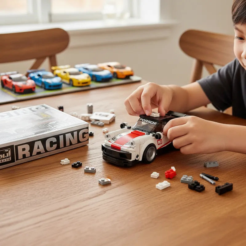 SpeedBlock Auto Blanco Garage