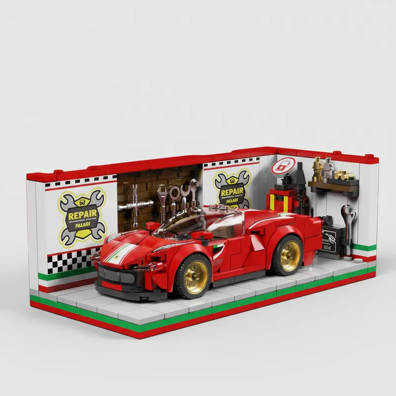 SpeedBlock Auto Rojo Garage