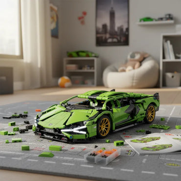 SpeedBlock Technology Green - Bloques de construcción armables