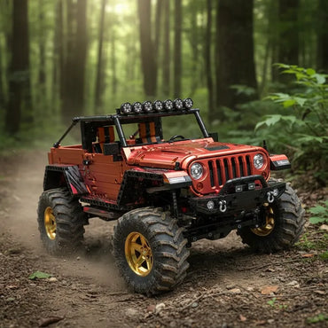 SpeedBlock 4x4 Orange Jeep