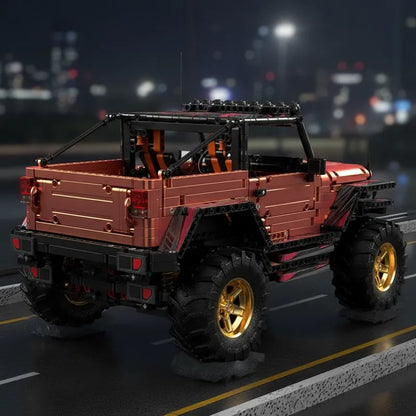 SpeedBlock 4x4 Orange Jeep