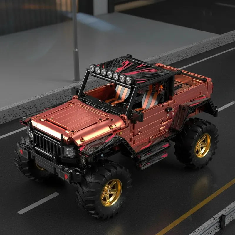 SpeedBlock 4x4 Orange Jeep