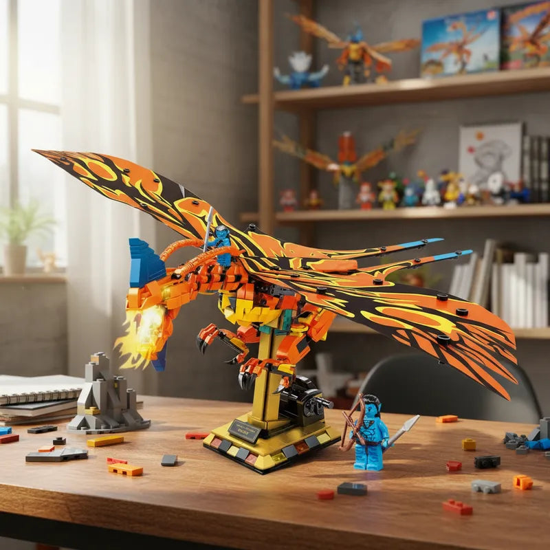 MythBlock Dragon Naranja