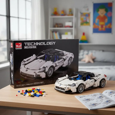 SpeedBlock Technology White - Bloques de construcción armables